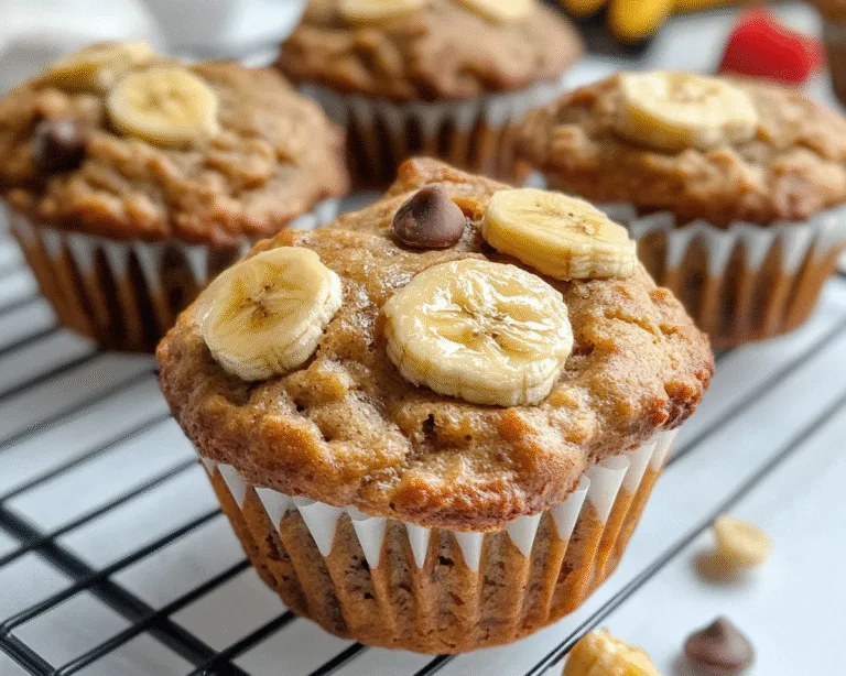 BANANA COLLAGEN PROTEIN MUFFINS