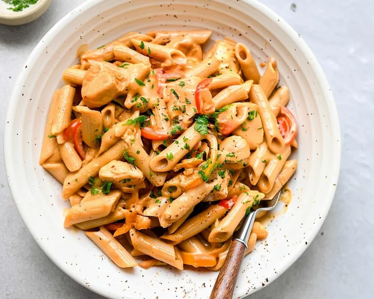 Cashew Cream Cajun Chicken Pasta