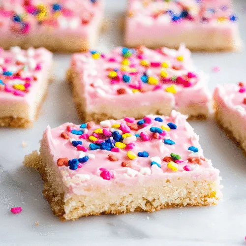 Easy Frosted Sugar Cookie Bars 5 Frosted Sugar Cookie Bars