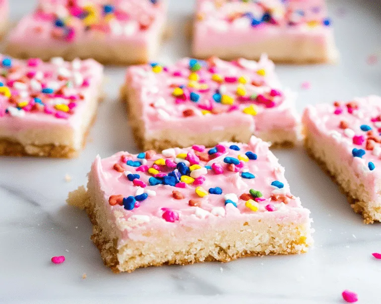 Frosted Sugar Cookie Bars