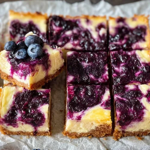 Gluten-Free Blueberry Cheesecake Bars