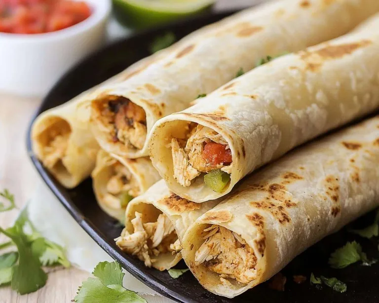 Gluten Free Chicken Taquitos Recipe