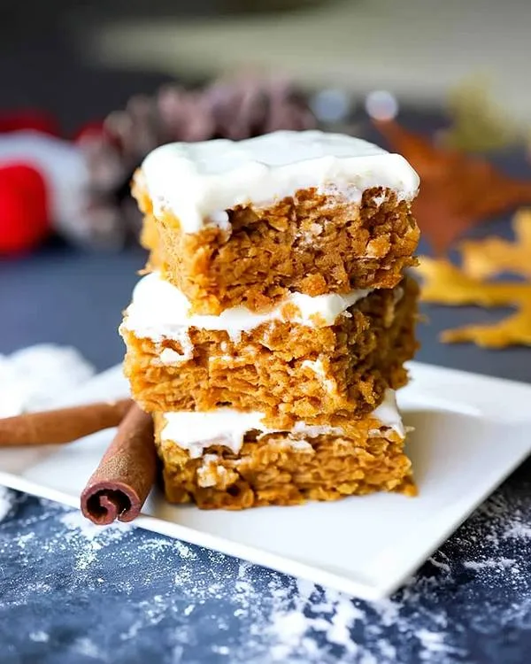 Gluten Free Pumpkin Bars Easy