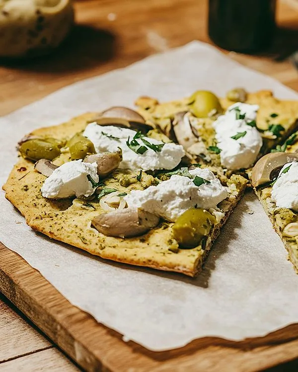Easy Lupin Flour Flatbread Recipe 2 Keto Lupin Flatbread