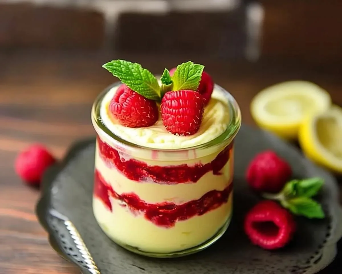 LEMON RASPBERRY FLUFF