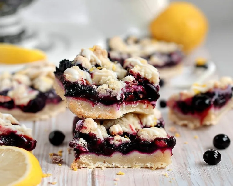 Lemon Blueberry Bars