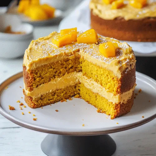 Mango Turmeric Cake