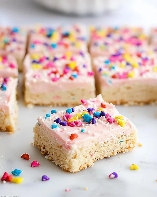 Easy Frosted Sugar Cookie Bars 2 Meaningful Eats Gluten Free Sugar Cookies