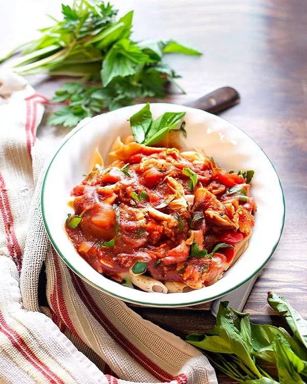 Rustic Tomato Chicken Stew