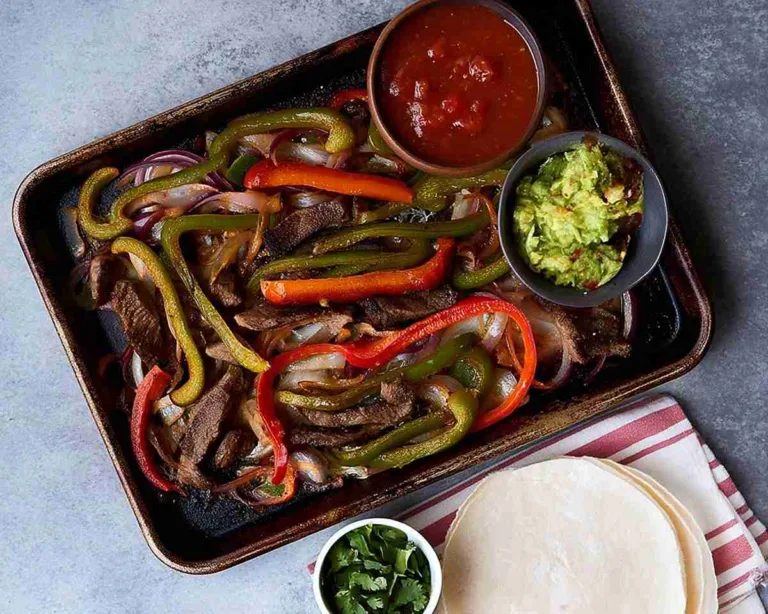 Sheet Pan Steak Fajitas