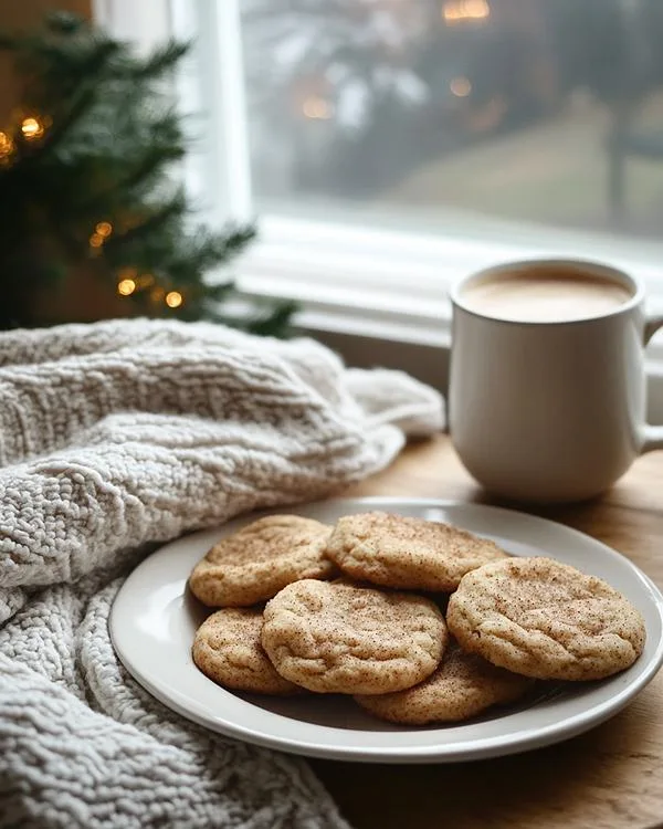 Spiced Eggnog Cookies