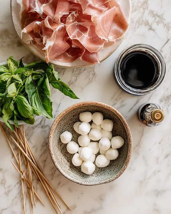 Prosciutto Wrapped Mozzarella Bites 3 Appetizer For Pasta Dinner