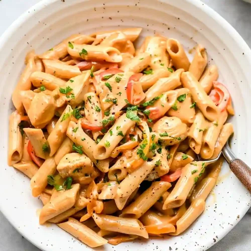 Cashew Cream Cajun Chicken Pasta - Dairy Free