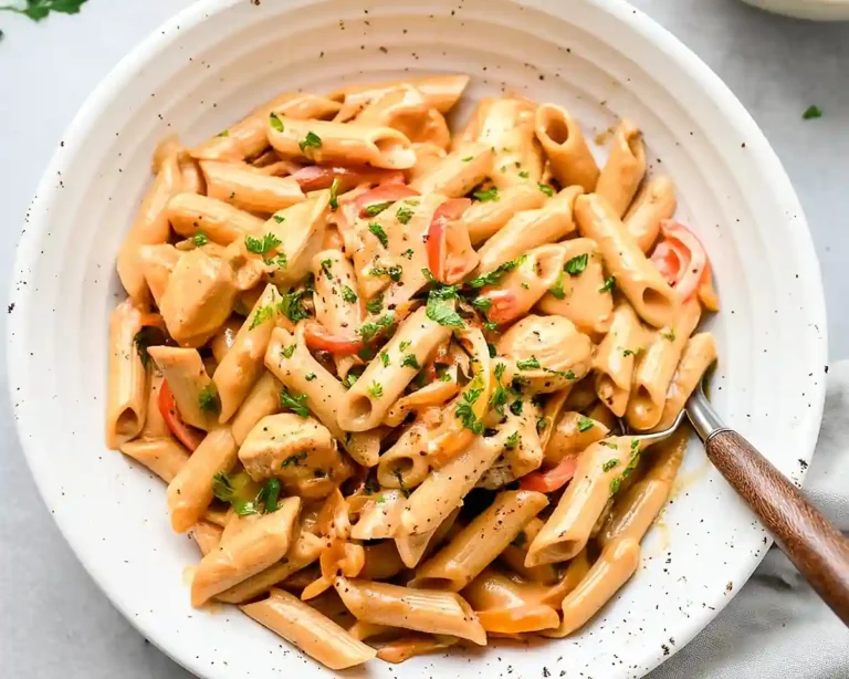 Cashew Cream Cajun Chicken Pasta - Dairy Free