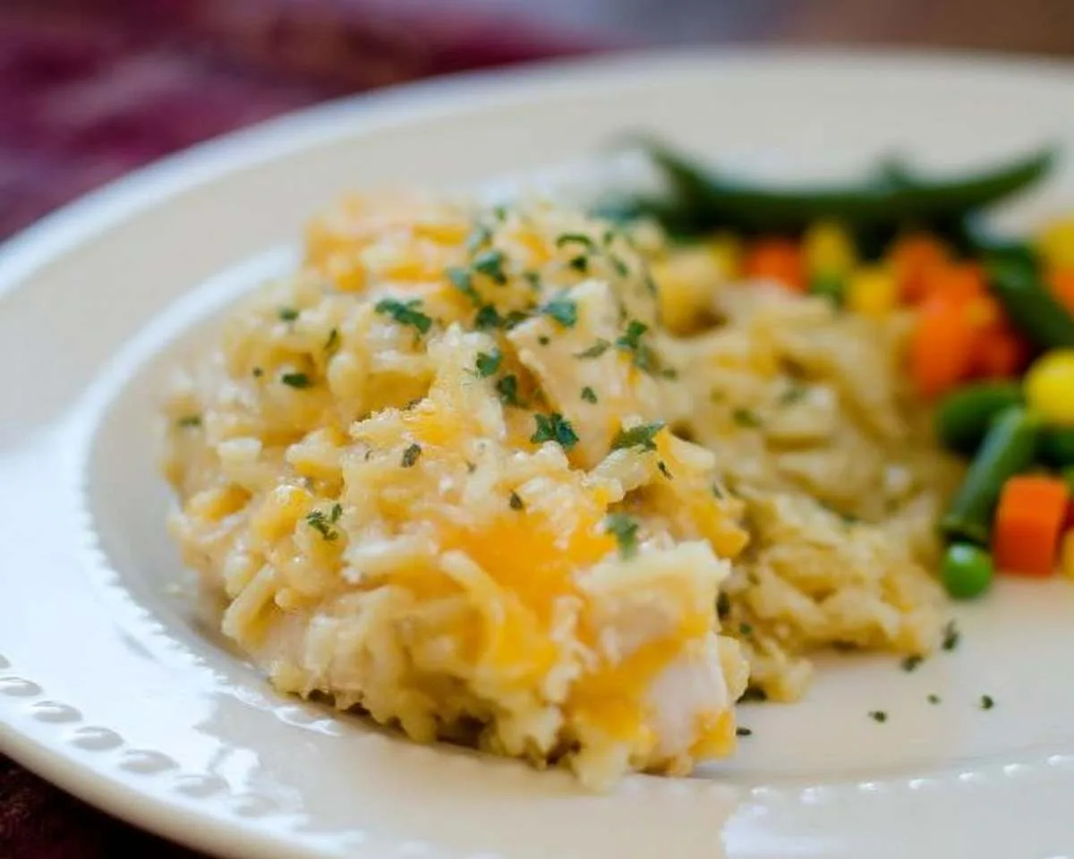 Cheesy Chicken and Rice