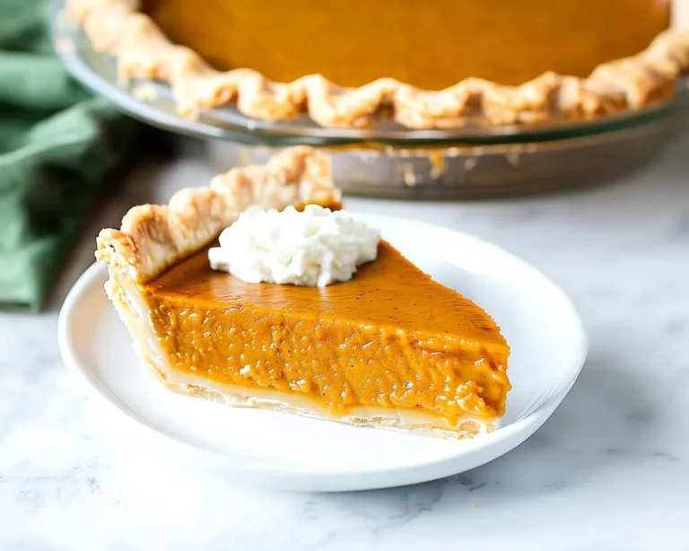 Creamy Dairy Free Oat Milk Pumpkin Pie