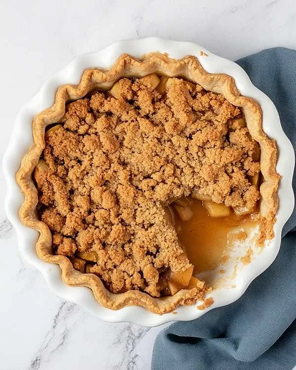 Gluten Free Apple Pie with Crumb Topping 5 Dutch Apple Pie