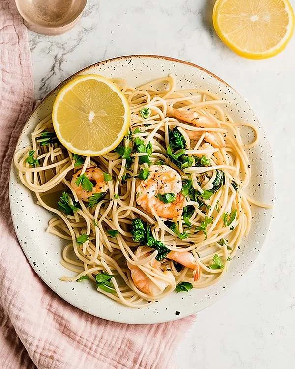 Gluten-Free Lemon and Garlic Shrimp Pasta 5 Easy Shrimp Pasta Dinner