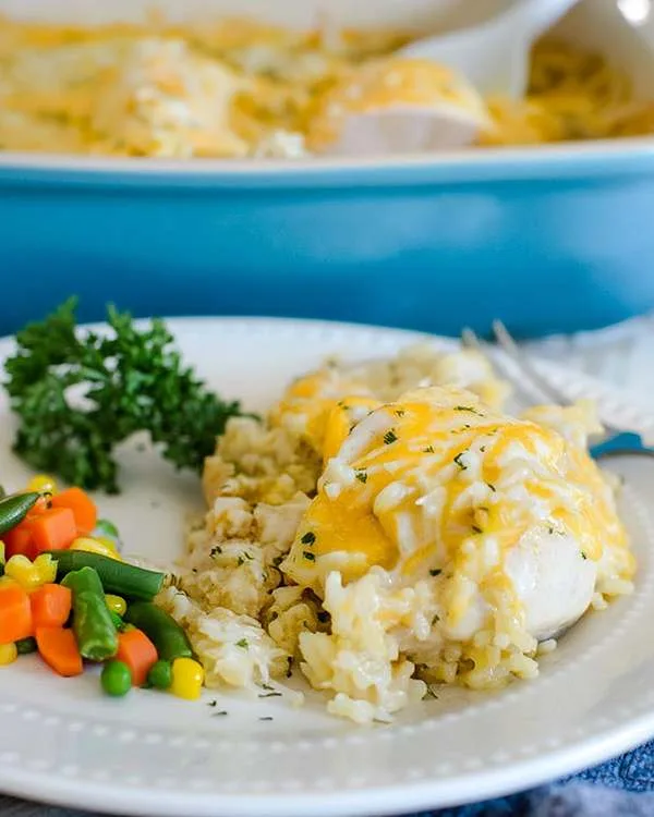 Cheesy Chicken and Rice 5 Gf Chicken Broccoli Rice Casserole