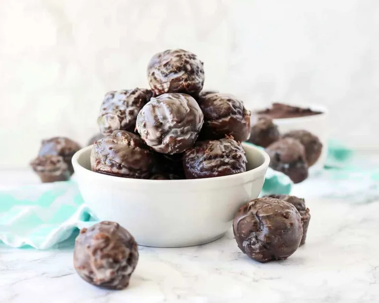 Gluten-Free Baked Chocolate Donut Holes