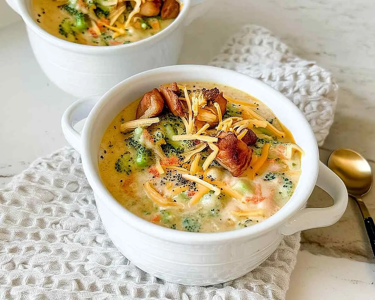 Gluten-Free Broccoli Cheddar Soup