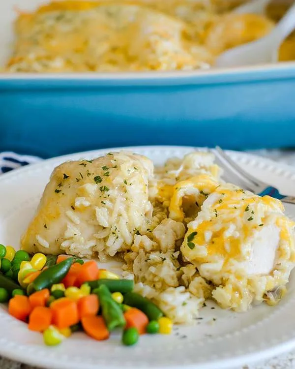 Cheesy Chicken and Rice 3 Gluten-Free Chicken Rice Casserole