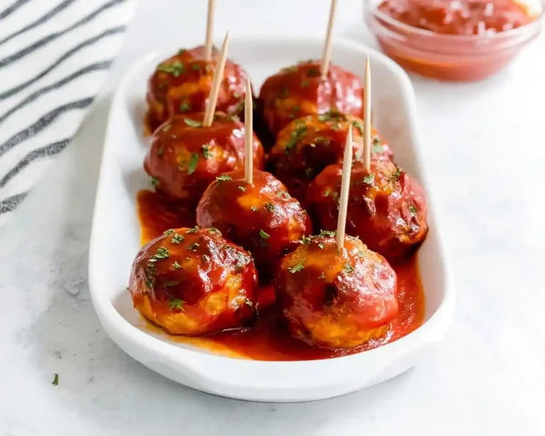 Gluten-Free Crockpot BBQ Meatballs
