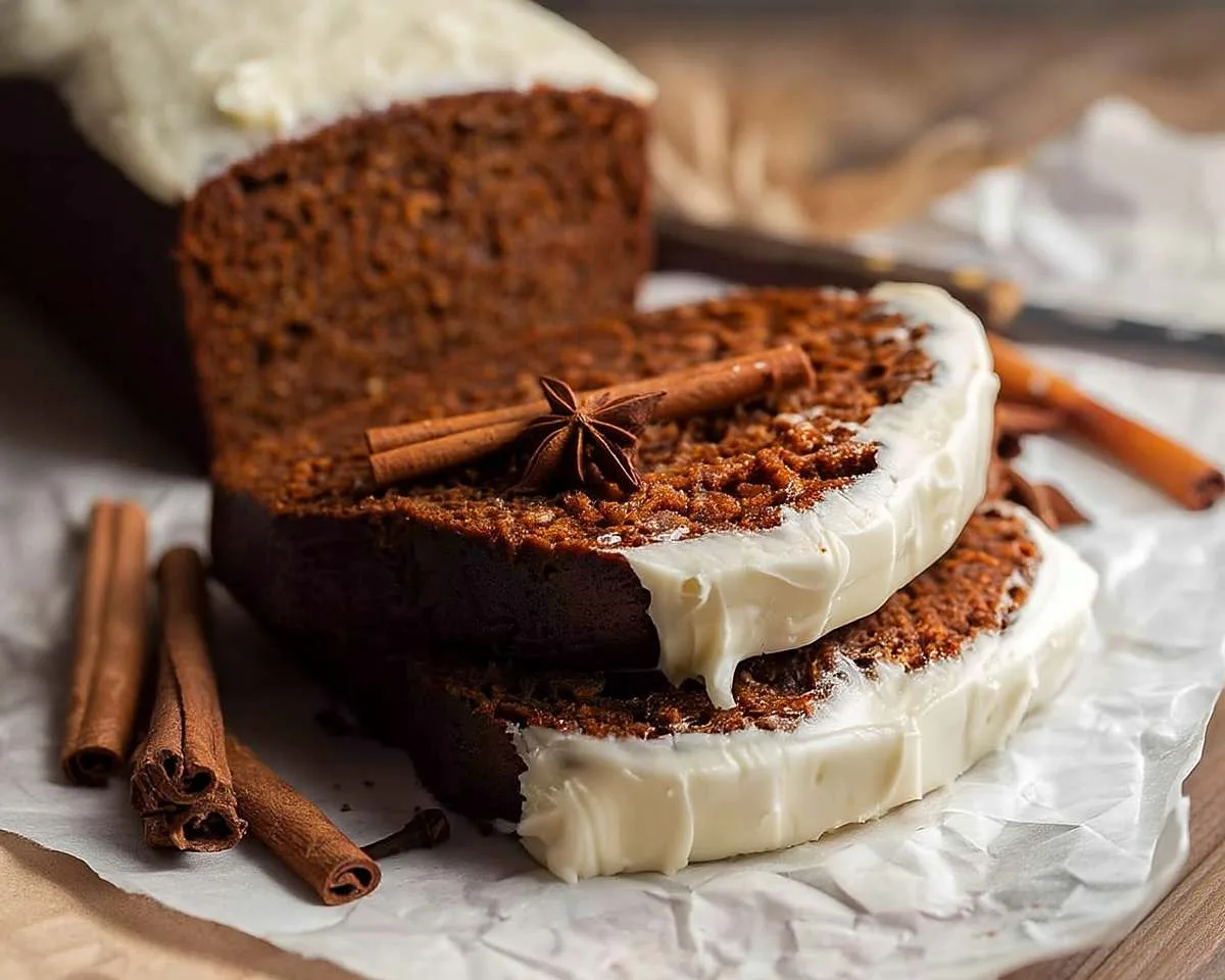 Gluten Free Gingerbread Loaf