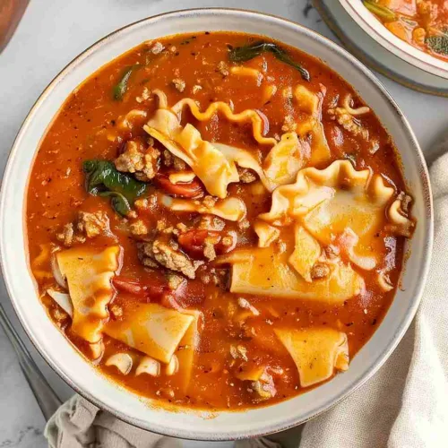 Gluten-Free Lasagna Soup