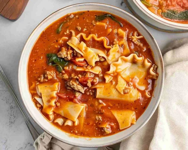 Gluten-Free Lasagna Soup