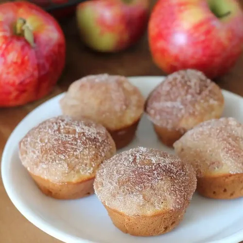 Gluten-Free Mini Vegan Apple Muffins