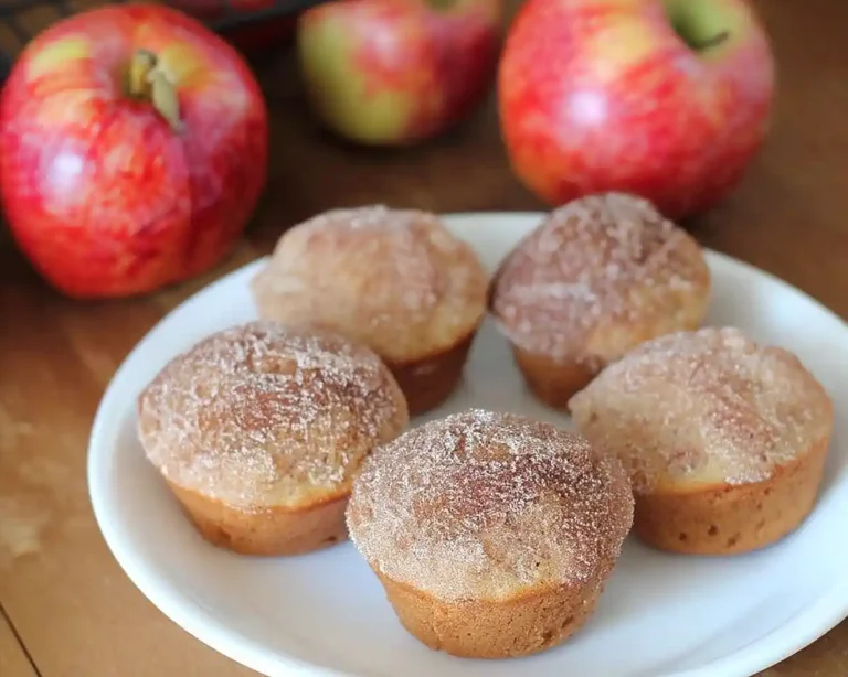 Gluten-Free Mini Vegan Apple Muffins