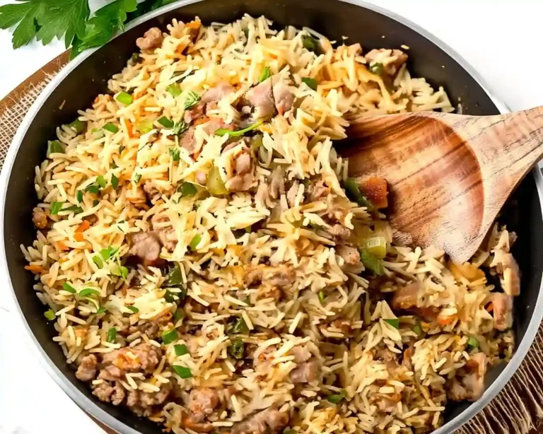 Gluten-Free Sausage Dirty Rice