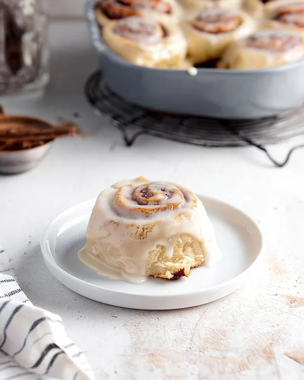 Gluten Free Vegan Pumpkin Cinnamon Rolls