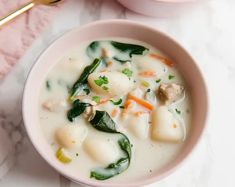 Gluten-Free gnocchi chicken soup