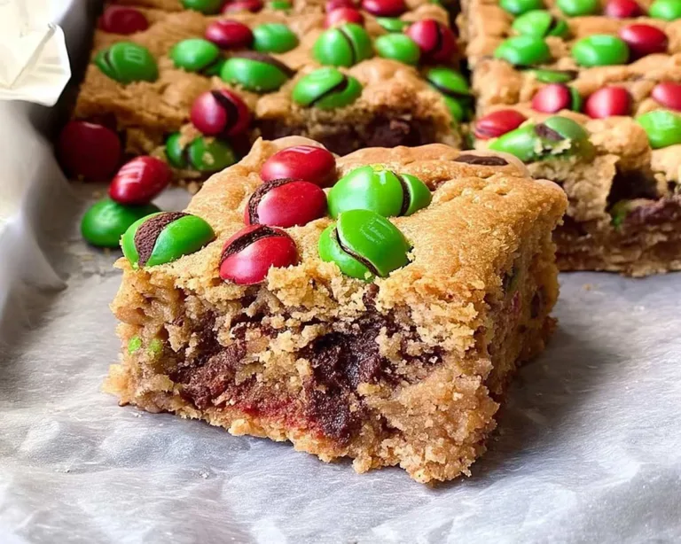 Gluten-free Monster Cookie Bars