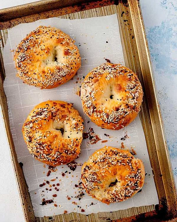 Healthy Cottage Cheese Bagels