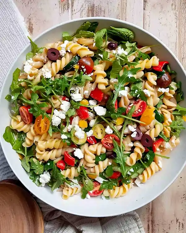 Healthy High Protein Pasta Salad