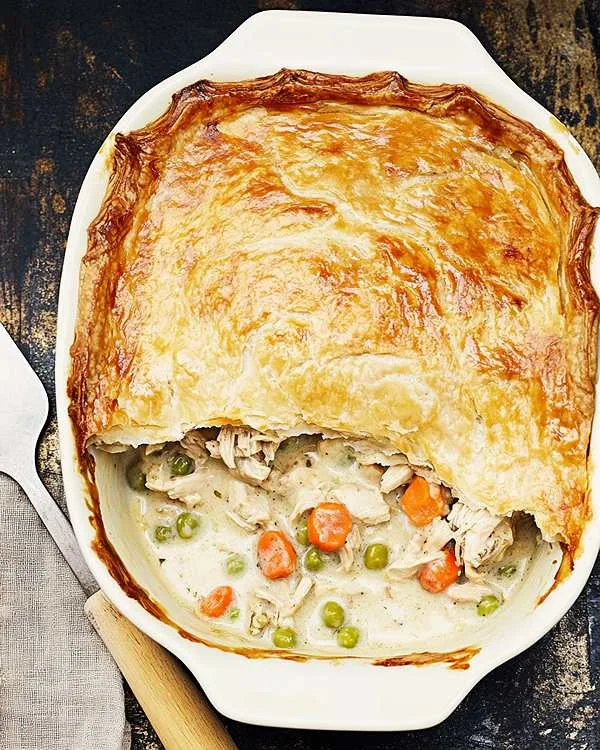 Dairy-Free Chicken Pot Pie Recipe with Curry Option 3 Non Dairy Chicken Pot Pie