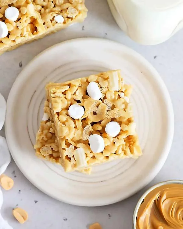 Peanut Butter Rice Crispy Bars 5 Peanut Butter Cereal Bars
