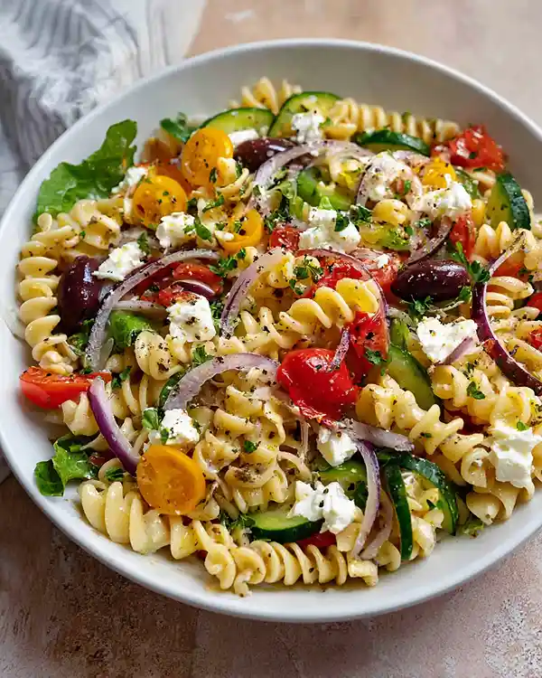 Summer Protein Pasta Salad