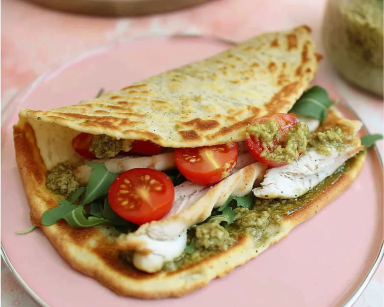 gluten-free cottage cheese flatbread