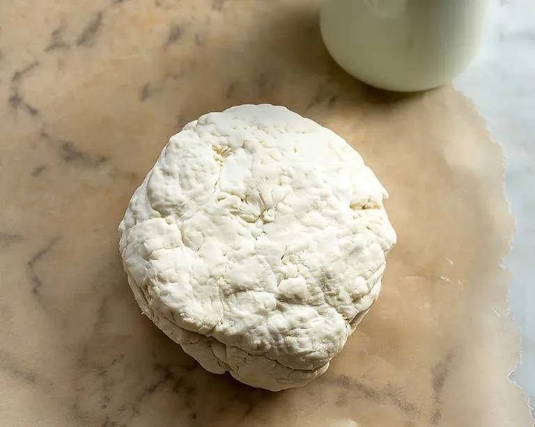 gluten-free dough with greek yogurt