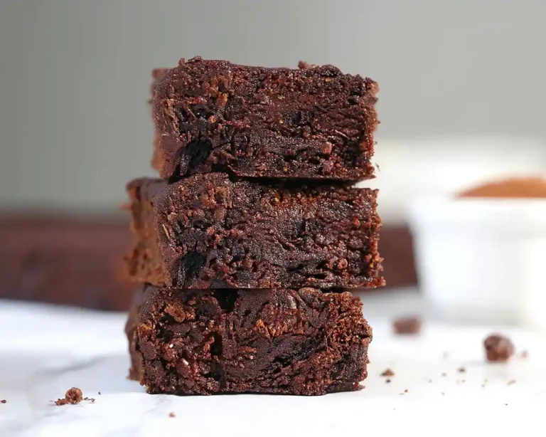 3 Ingredient Brownies with Banana