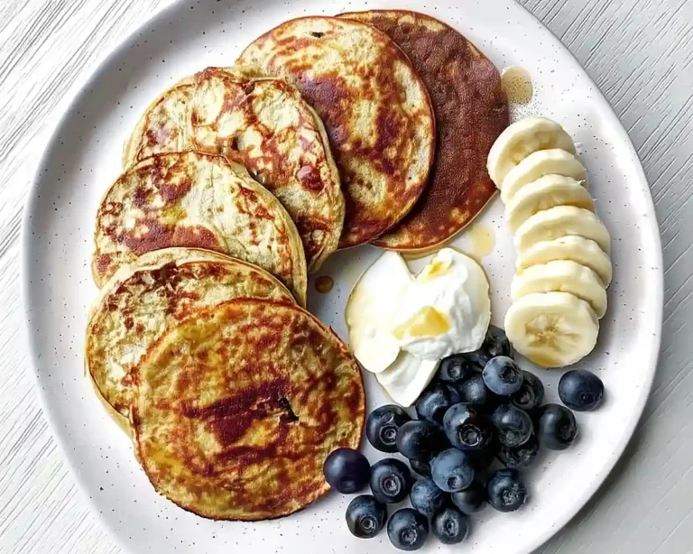 3-Ingredient Protein Powder Pancakes