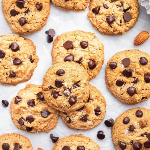 Almond Flour Chocolate Chip Cookies