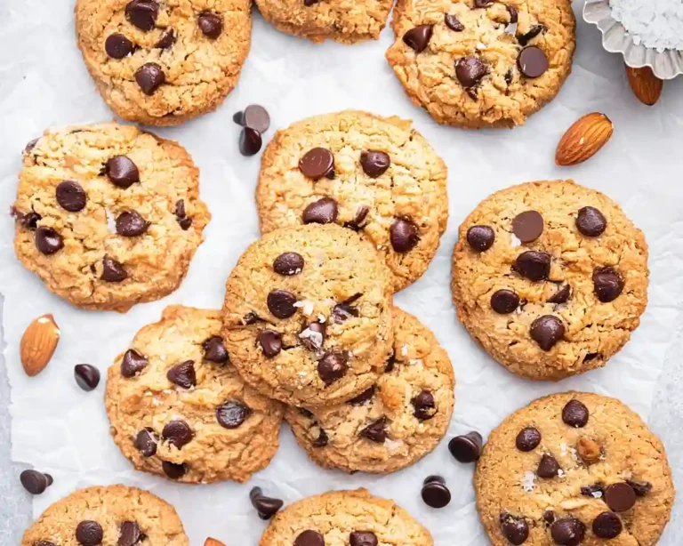 Almond Flour Chocolate Chip Cookies
