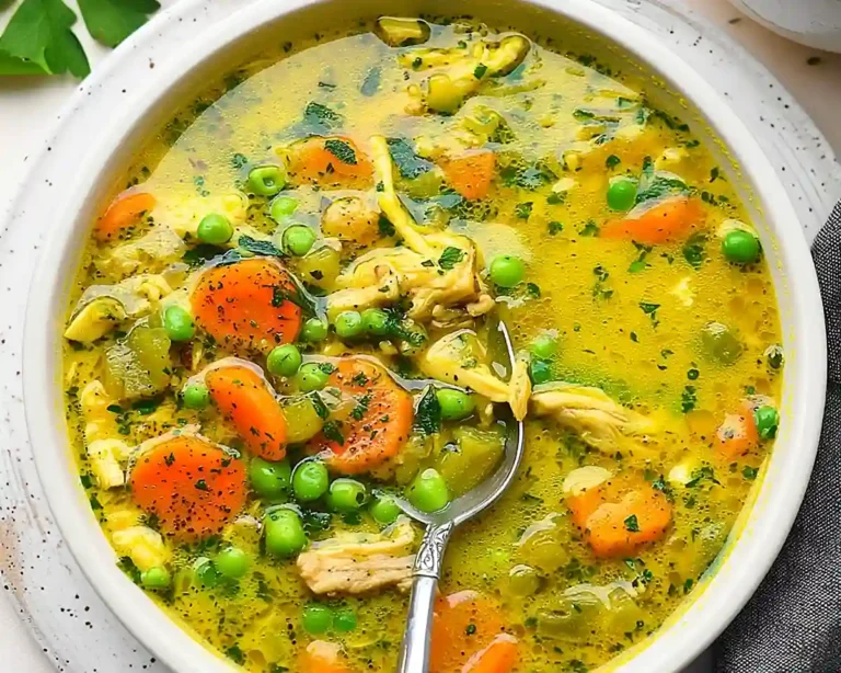 Anti-Inflammatory Turmeric Chicken Soup