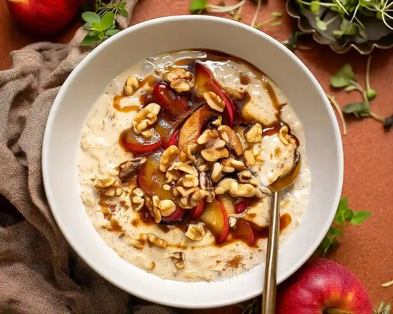 Apple Cinnamon Oatmeal Porridge