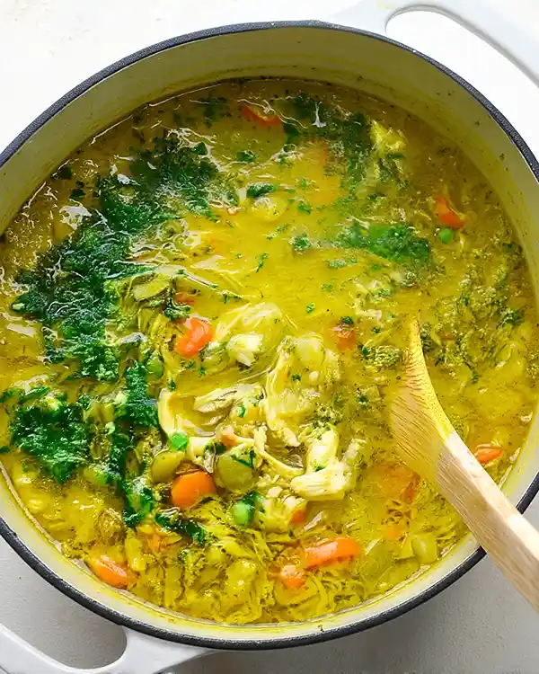 Anti-Inflammatory Turmeric Chicken Soup 4 Banana Oat Chia Seed Breakfast